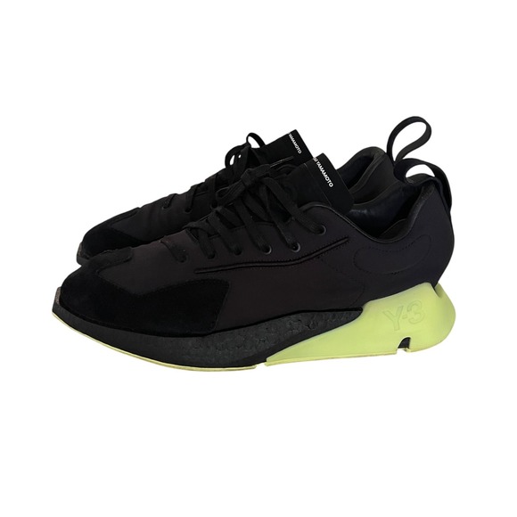 Y-3 Other - Adidas Y-3 Yohji Yamamoto Orisan Black Frozen Yellow Mens 9.5 Sneakers GZ9138